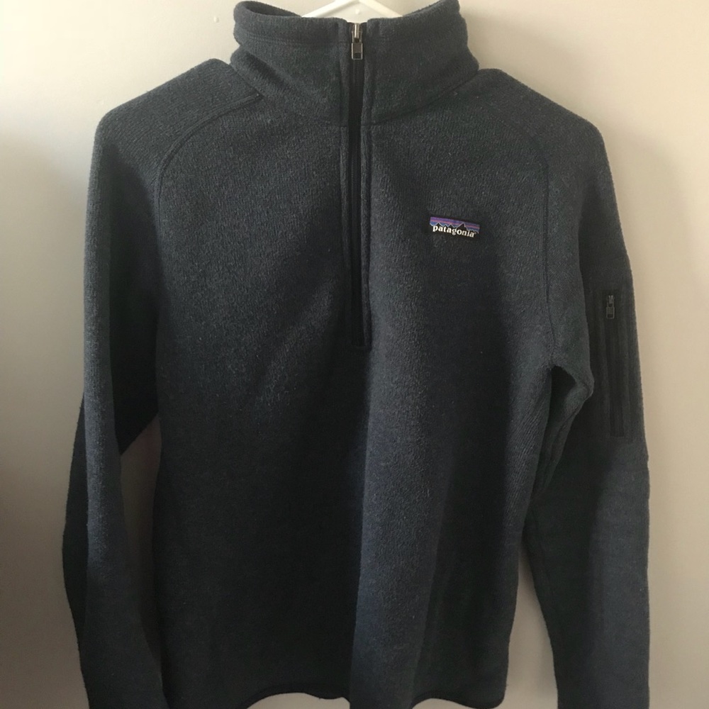 Navy Blue Patagonia 1/4 Zip